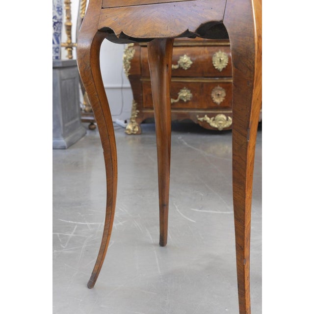 Late 19th Century French Provincial Fruitwood Side Table For Sale - Image 5 of 8
