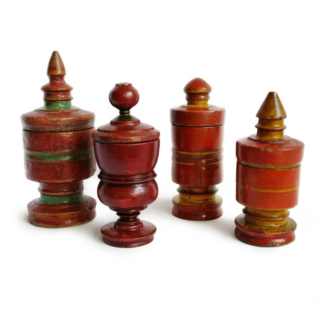 Antique Burmese Betel Box For Sale - Image 4 of 5