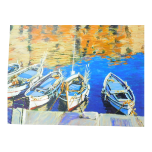 Aldo Luongo Embellished Print Liguiria Signed & Numbered 1999