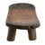 African Antique Senufo-Style Hand-Carved Wood Stool With Rich Patina, West African Tribal Form For Sale - Image 3 of 8