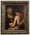 Youth and wisdom -Ciro De Rosa Italia 2007 - Oil on canvas cm.60x50 Gold leaf gilded wooden frame cm.82x73 available on...