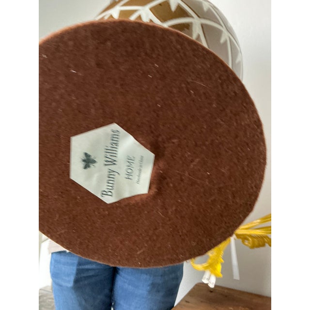 These exquisite vintage table lamps by the iconic designer Bunny Williams feature the celebrated "Chicken Feathers"...