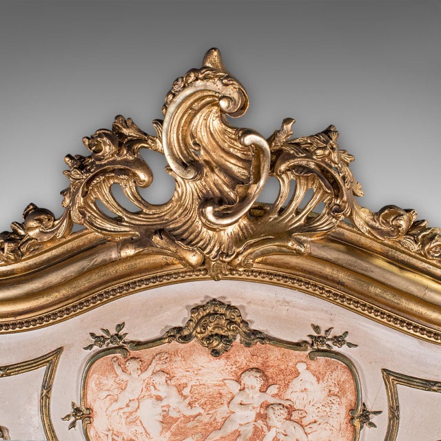 Large Vintage Pier Mirror, French Giltwood, Rocaille, Louis XV Revival, Art Deco For Sale - Image 4 of 11