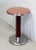 Small Circular Brushed Stainless Steel Pedestal Table, 1920s For Sale - Image 3 of 18