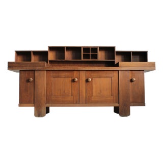 Vintage Sideboard in Walnut by Silvio Coppola for Bernini, 1960s For Sale