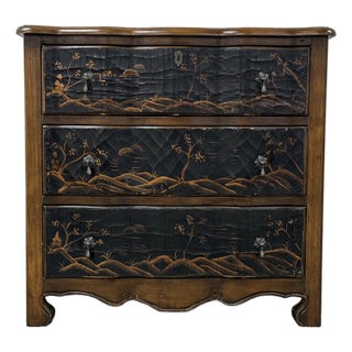 Chinoiserie Style Three-Drawer Accent Chest For Sale