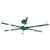 Contemporary Demetra Freedom Green Metal Ceiling Lamp by Alabastro Italiano For Sale - Image 3 of 3