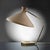 Mid-Century Table or Desk Lamp with Shrink Varnish Diabolo Design, 1950s For Sale - Image 4 of 9