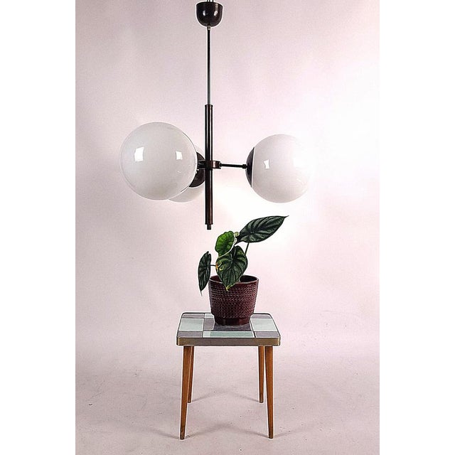 Large Chandelier, Poland, 1970s For Sale - Image 6 of 16