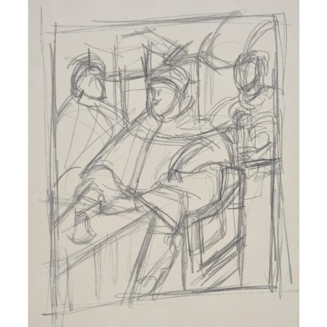 Modern Alberto Giacometti, Portrait of Leo X after Raphael, 1963, Original Lithograph For Sale - Image 3 of 7