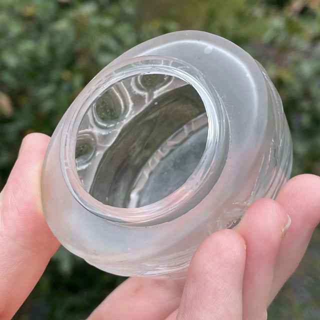 Rare Antique Art Deco 1920s Rene Lalique French Art Glass Jar Jaytho Perfumery For Sale - Image 11 of 13