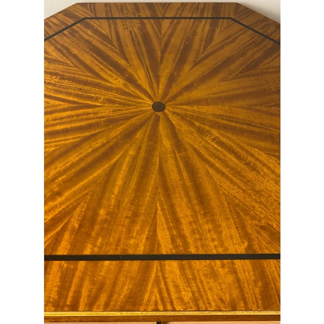 Wood Hilda Flack American Designed Satinwood and Mahogany End or Side Table For Sale - Image 7 of 8