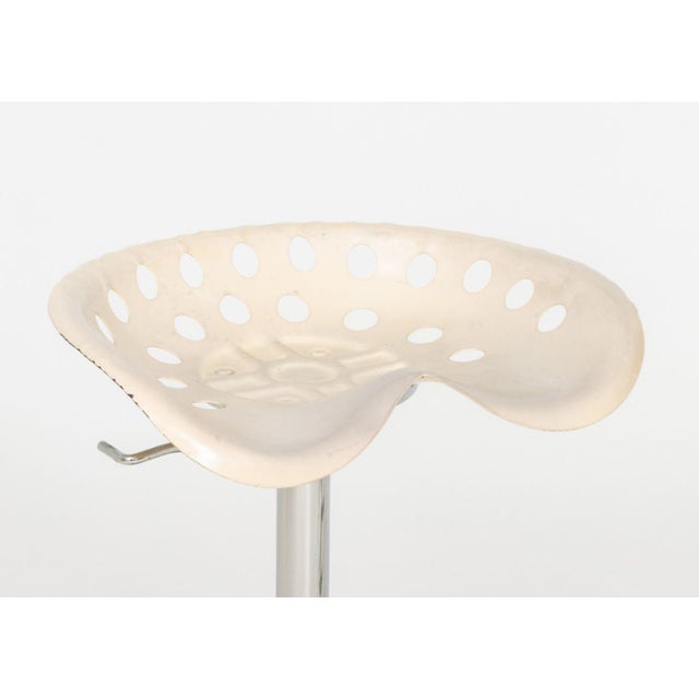 Mid 20th Century Etienne Fermigier X Mirima "Reaper" Bar Stools, 2 For Sale - Image 5 of 9