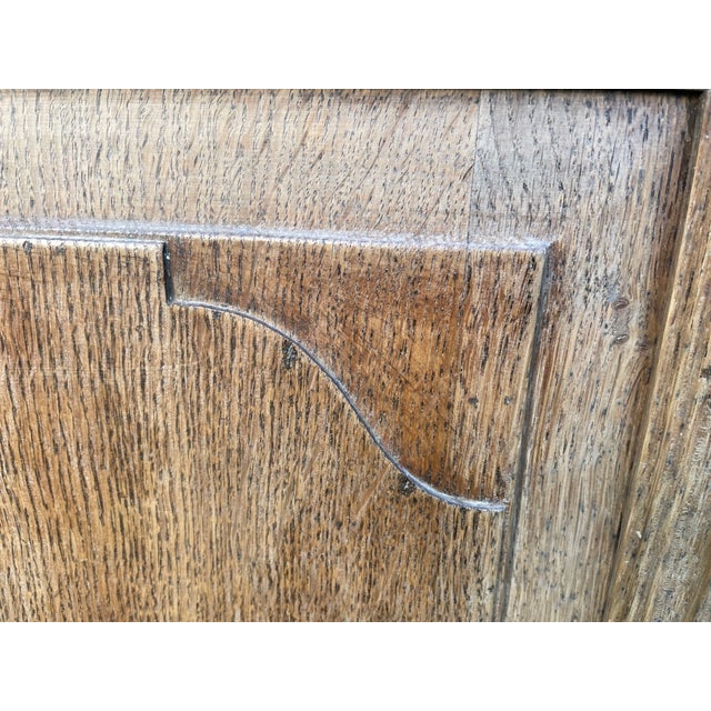 Dutch Corner Cabinet in Oak For Sale - Image 12 of 18