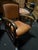 Vintage Bridge Chair in Leather, 1930s For Sale - Image 6 of 8