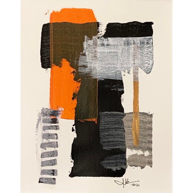 "Untitled 51" Contemporary Abstract Acrylic Painting by J. Kent Martin For Sale