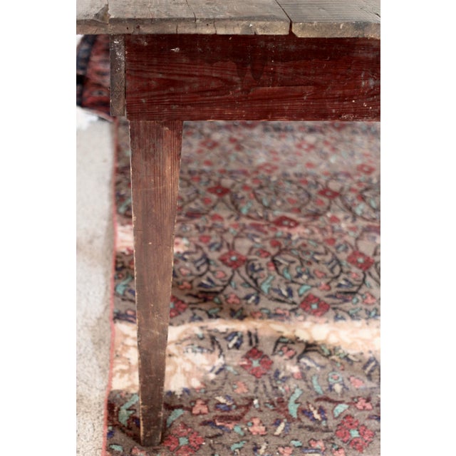 Very Large Antique Farmhouse or Harvest Table For Sale - Image 13 of 18