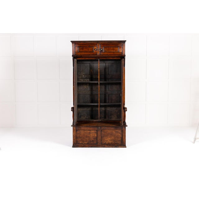 Wood Antique George III Bench in Elm For Sale - Image 7 of 18