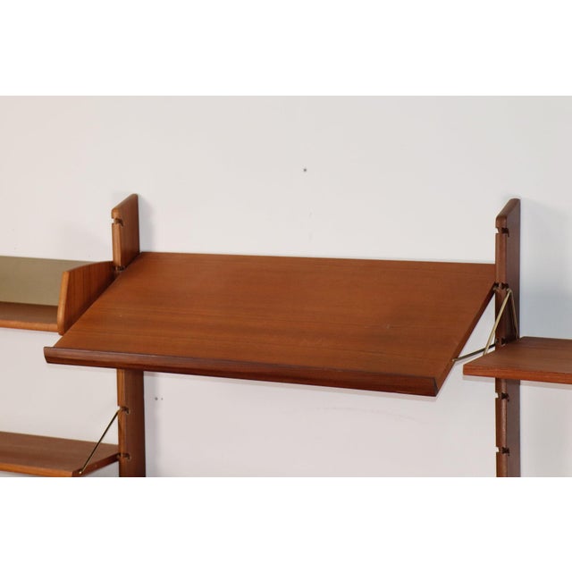 Scandinavian Modular Wall Bookcase from Blindheim Møbelfabrik, 1960s For Sale - Image 16 of 18