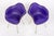 Mid Century Purple Dax Lounge Chairs by Eames for Herman Miller, 1960s For Sale In Detroit - Image 6 of 14