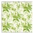 Sample - Schumacher Myers Fern Linen Fabric in Tropical For Sale