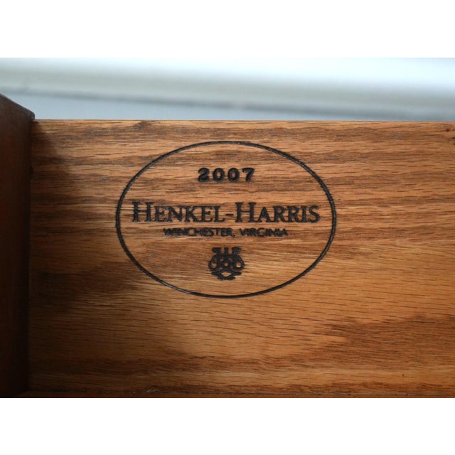 Henkel Harris Mahogany #1946 Highboy Chest For Sale - Image 17 of 18