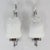 Italian Wall Lights in Chrome Plating and Glass, 1970s, Set of 2 For Sale - Image 4 of 6