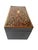 A finely decorated 19th century French tea caddy in the Boulle style, featuring an ebonized case with elaborate brass and...