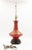 1960s Cinnabar Red Chinoiserie Table Lamps With Brass Fretwork Finials - a Pair For Sale - Image 16 of 16