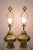 Vintage Hollywood Regency Brass Woven Basket Basketweave Table Lamps - A Pair For Sale - Image 10 of 10