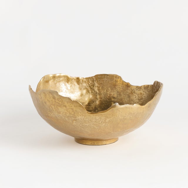 Kenneth Ludwig Chicago Roland Organic Grande Decorative Bowl For Sale - Image 4 of 7