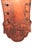 Mediterranean Antique Vertical Carved Wooden Plate Rack With Bacchus For Sale - Image 3 of 8