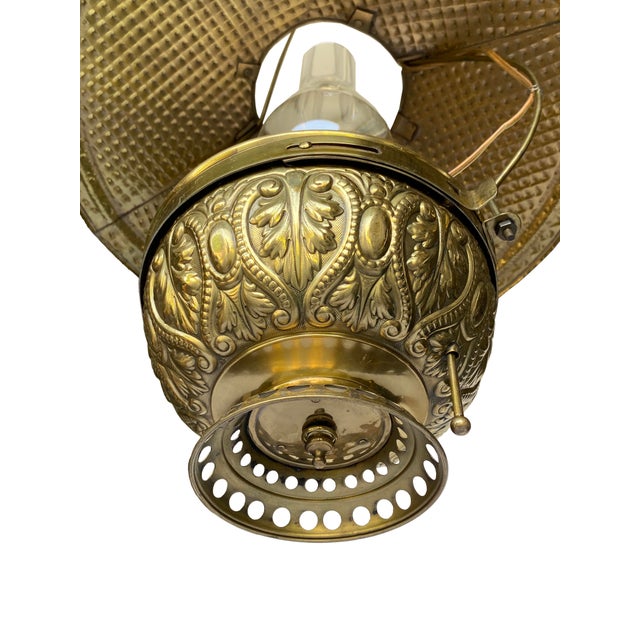Antique Rochester Brass Hanging Lantern For Sale - Image 10 of 14