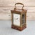 Miniature French Carriage Clock With Champleve (Cloisonné Enamel) Enamel Antique Brass Clock Made in France For Sale - Image 4 of 10