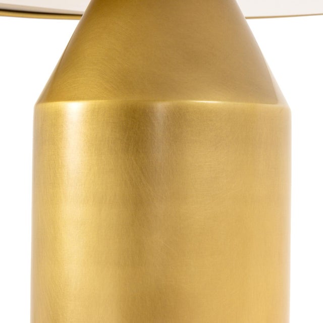 2020s Apollo Table Lamp Small, Natural Brass For Sale - Image 5 of 6