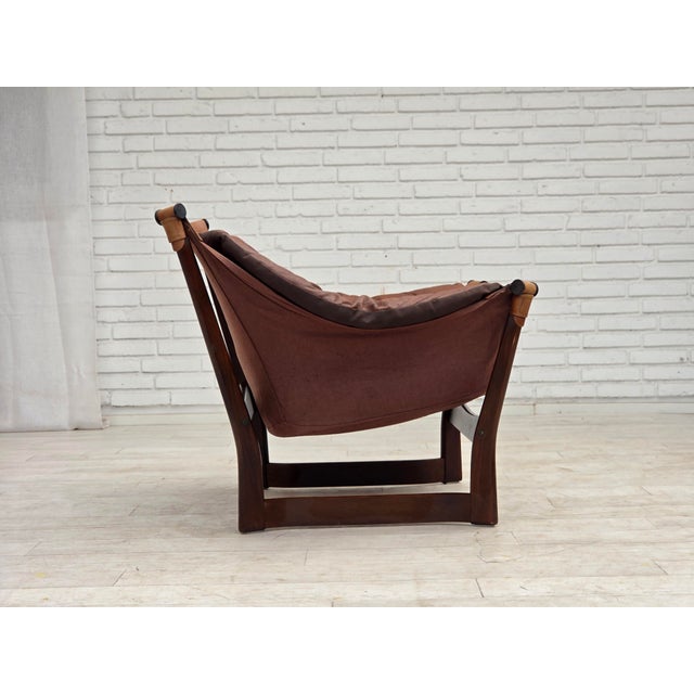 Norwegian Trega Lounge Chair by Tormod Alnaes, 1970s For Sale - Image 10 of 18