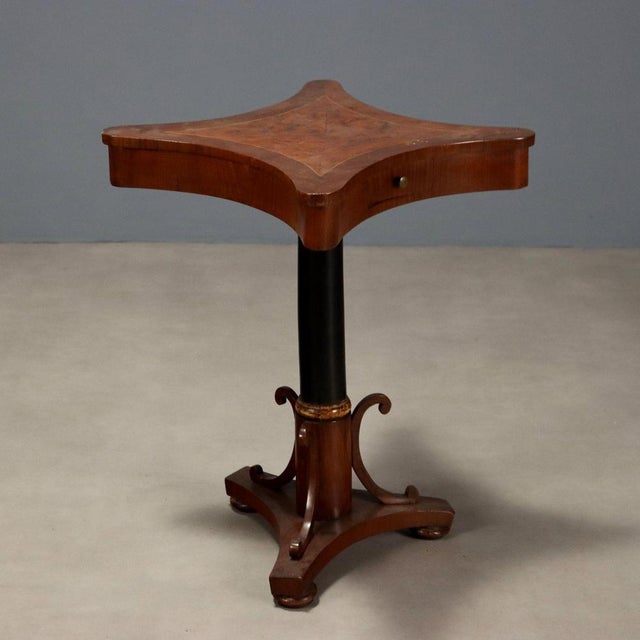 Brown Empire Coffee Table in Walnut For Sale - Image 8 of 8