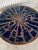 1960s h 50cm ø 121cm rare 1960s wooden coffee table with a stunning copper and enamel table top. The wooden base has a...