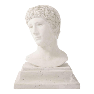 French Plaster Bust of a Classical Youth