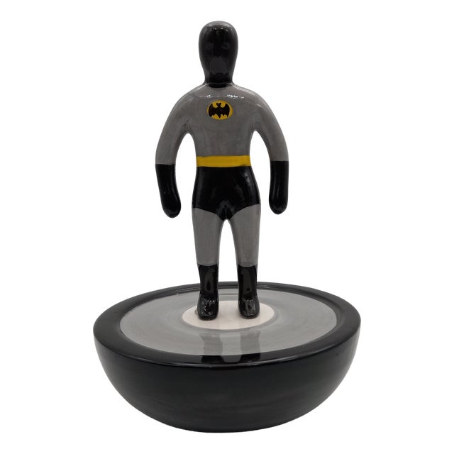 Subbuteo Ornament Sculpture in Double-Mold Ceramic from Artigianato Italiano For Sale