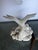 2000 - 2009 Off-White Seagull Sculpture Cloud / Rock Base - Decorative Home Art - Resin. 4”. For Sale - Image 5 of 6