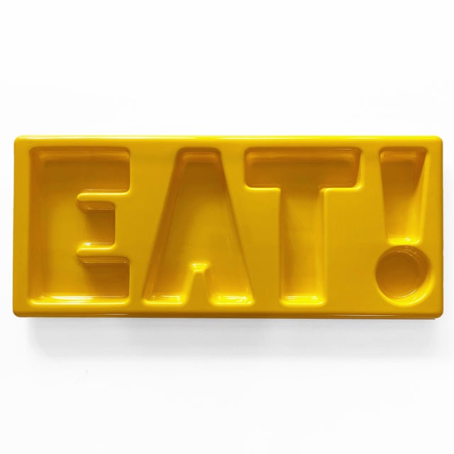 1970s 1970s Arthur Umanoff "Chatter Platter" Snack Tray For Sale - Image 5 of 9