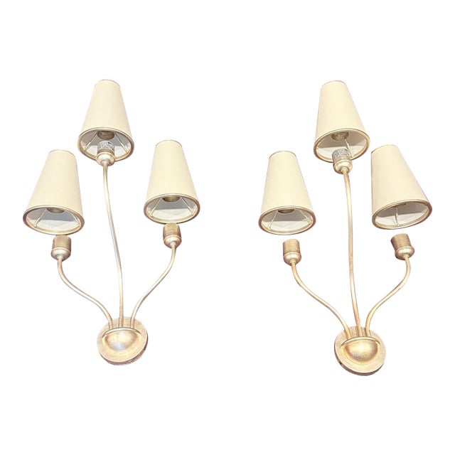 Visual Comfort Aerin Montreuil Small Wall Sconces - Pair For Sale
