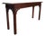 Vintage Councill Craftsmen Mahogany Chippendale Fretwork Console Table For Sale