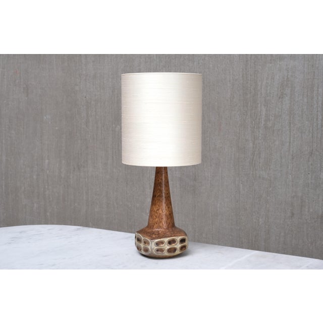 Glazed Ceramic Table Lamp by Marianne Starck for Michael Andersen & Son, Denmark, 1960s For Sale - Image 11 of 12