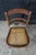 Late 19th Century 2 Antique American Country Oak Farmhouse Ladderback Chairs Cane Seat Pair For Sale - Image 5 of 18