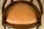 Late 19th Century French Empire Style Mahogany Barrel Back Desk Chair For Sale In New York - Image 6 of 18