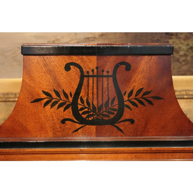 Late 19th Century Biedermeier Revival Shaving Mirror For Sale - Image 9 of 10