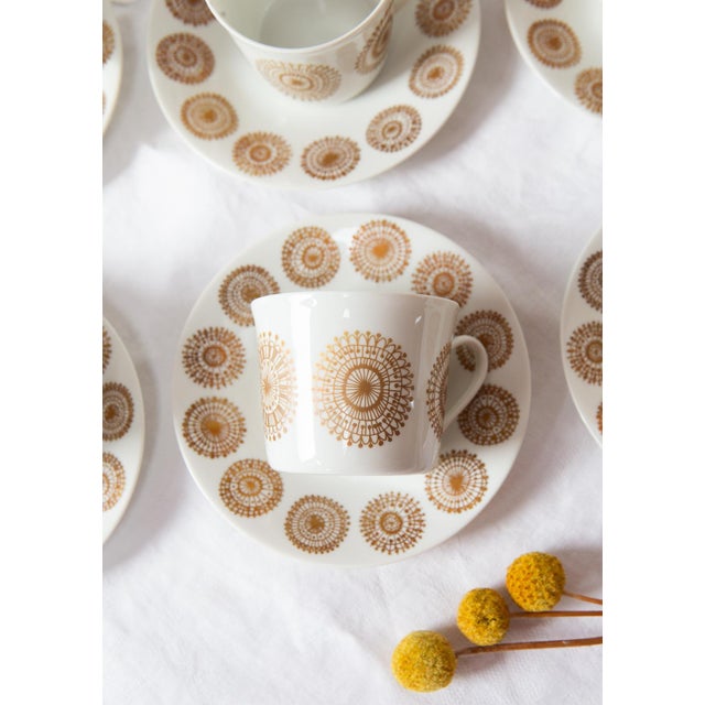 Norwegian Coffee and Dessert Set, 1969, Set of 26 For Sale - Image 4 of 9