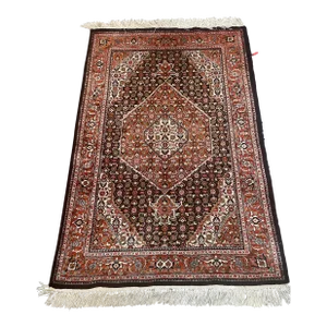 1990s Handwoven Persian Tabriz Area Rug 3'3" X 4'10"